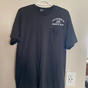 Black Florence 13th Annual Prison Run T-Shirt RARE VINTAGE